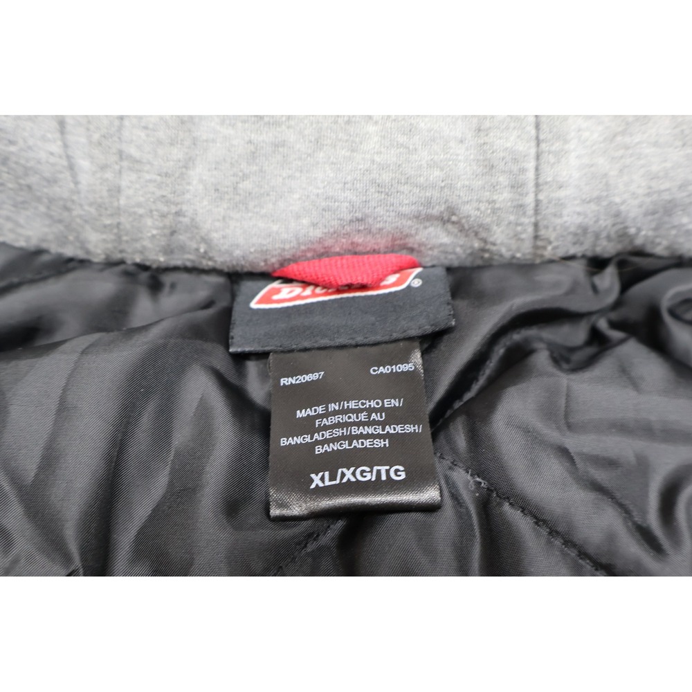 Dickies Jacket Mens XL Brown Canvas Quilted Lining Rugged Durable Winter Utility - Picture 5 of 15